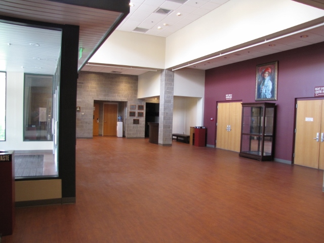 Commons area inside Valborg theatre