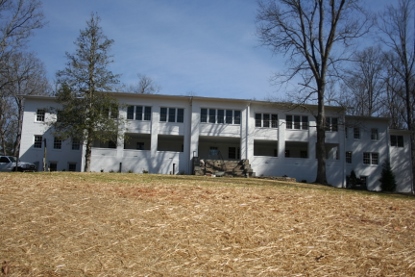 Side view of Penland School of Craft