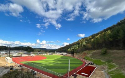 work in progress – asu tennis, softball, & track facility