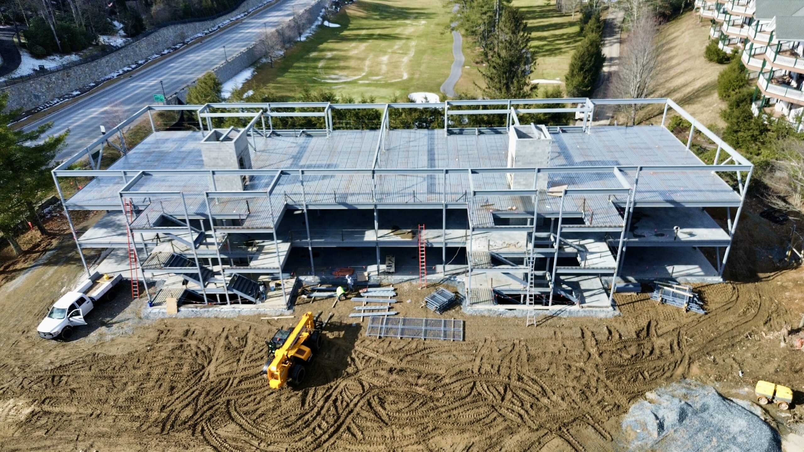 WORK IN PROGRESS - COMMERCIAL CONCRETE, CMU, AND STEEL ERECTION JOB ...